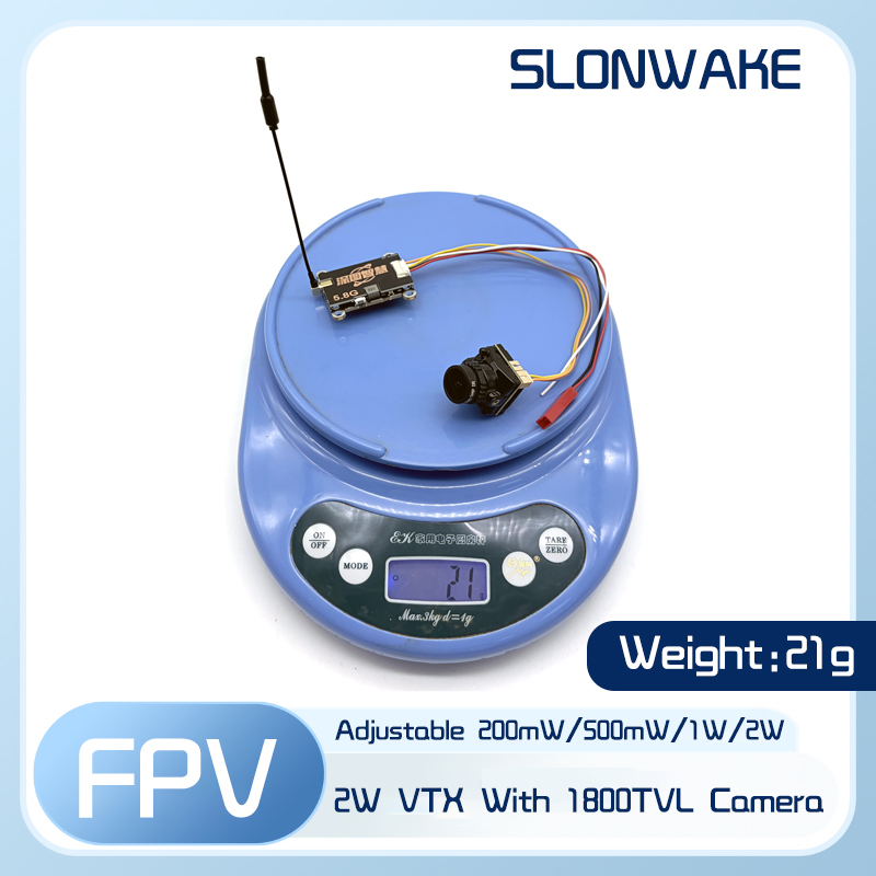 جهاز إرسال SLONWAKE 5.8G 56CH  - مراجعة Fpv Drone Quadcopter وسعره