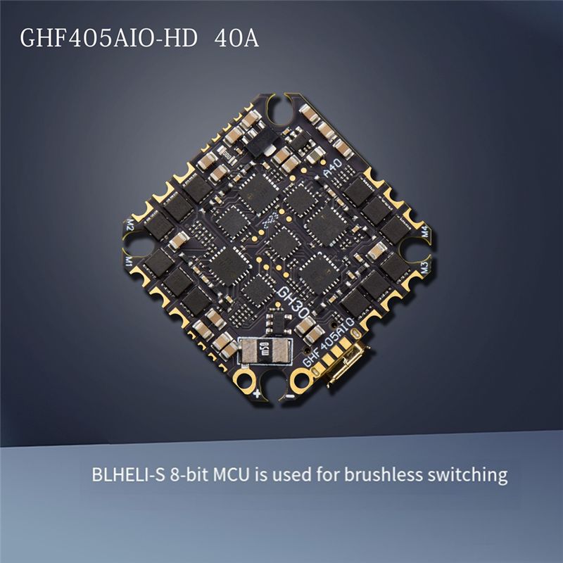 ABTI-GHF405AIO-HD 40A وحدة تحك - مراجعة Fpv Drone Esc وسعره