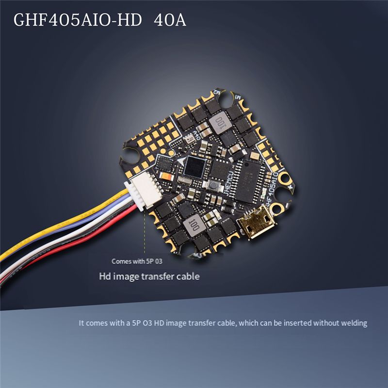 ABTI-GHF405AIO-HD 40A وحدة تحك - مراجعة Fpv Drone Esc وسعره