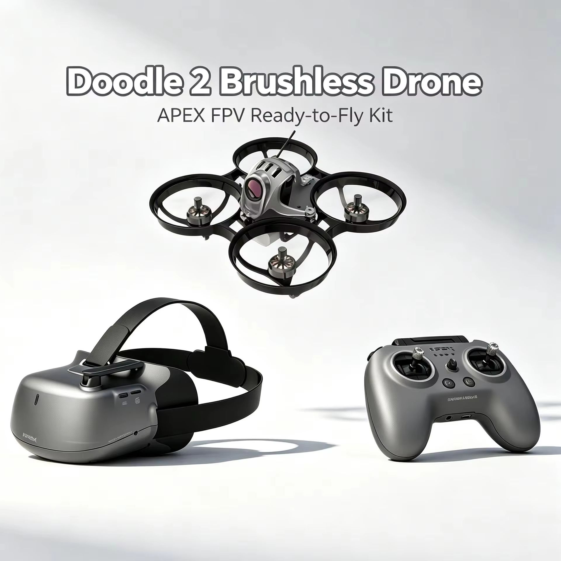 طقم APEX Corvin Raven II FPV R - مراجعة Fpv Drone Goggles وسعره