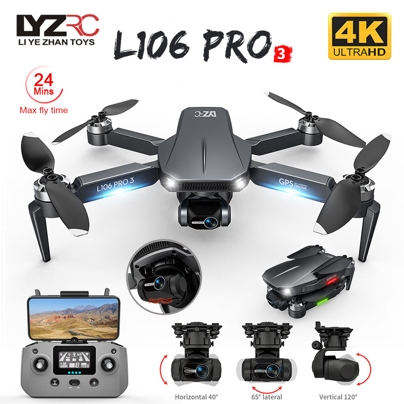 L106 Pro 3 طائرة بدون طيار 5G  - مراجعة Fpv Drone Charger وسعره
