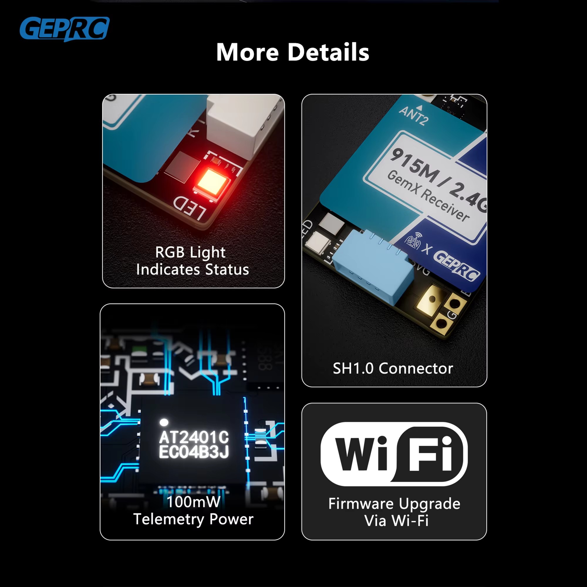 GEPRC ELRS 915 متر/2.4 جرام ال - مراجعة Fpv Drone Quadcopter وسعره