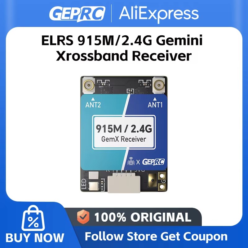 GEPRC ELRS 915 متر/2.4 جرام ال - مراجعة Fpv Drone Quadcopter وسعره